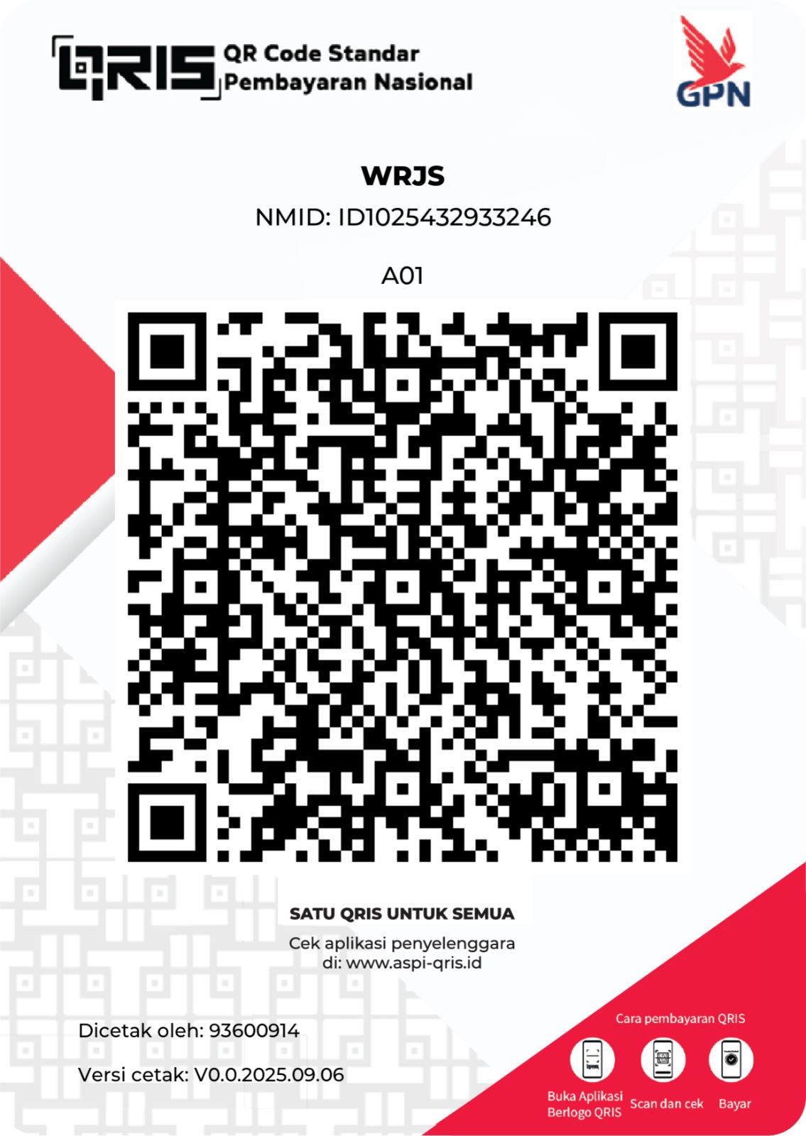 QRIS QR Code
